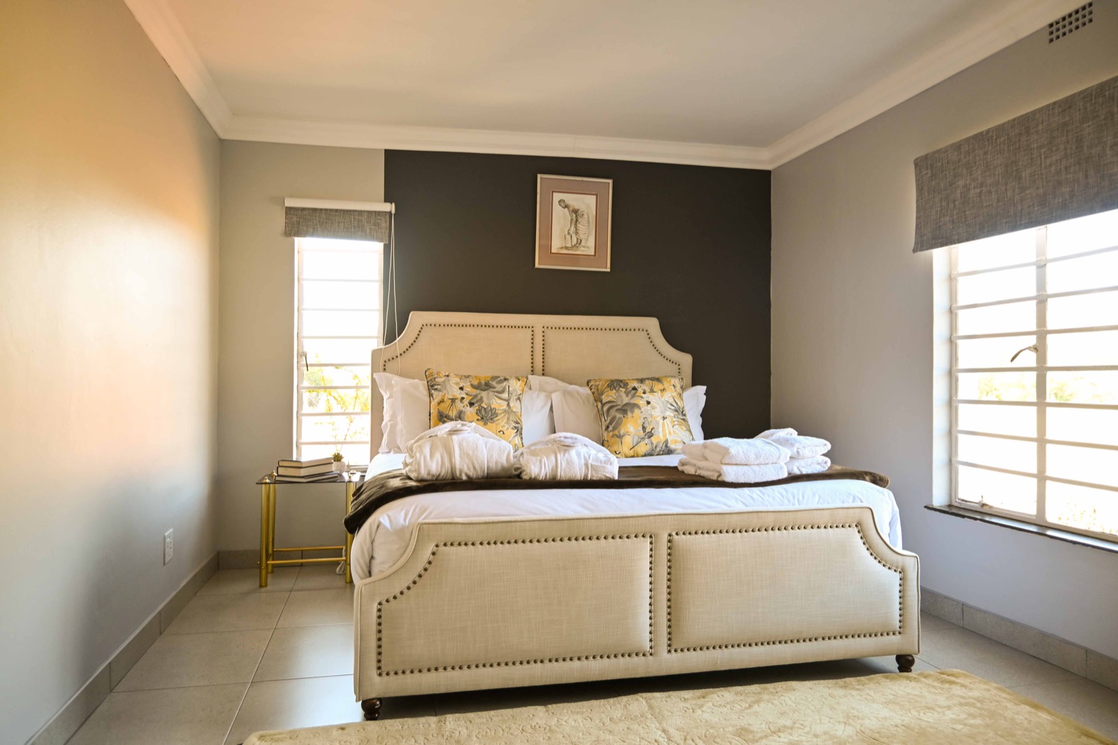 A welcoming bedroom