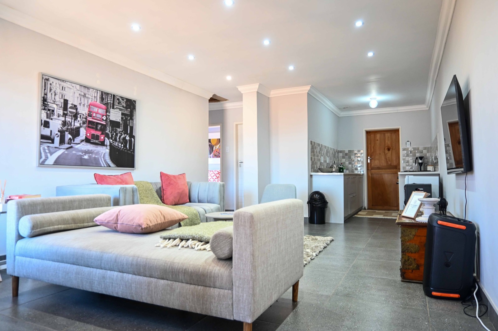 The living area