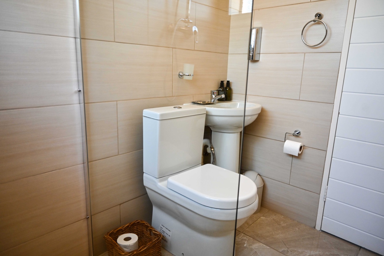 The bathroom