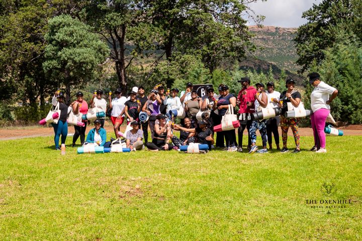 Together on the Royal Matsieng lawn