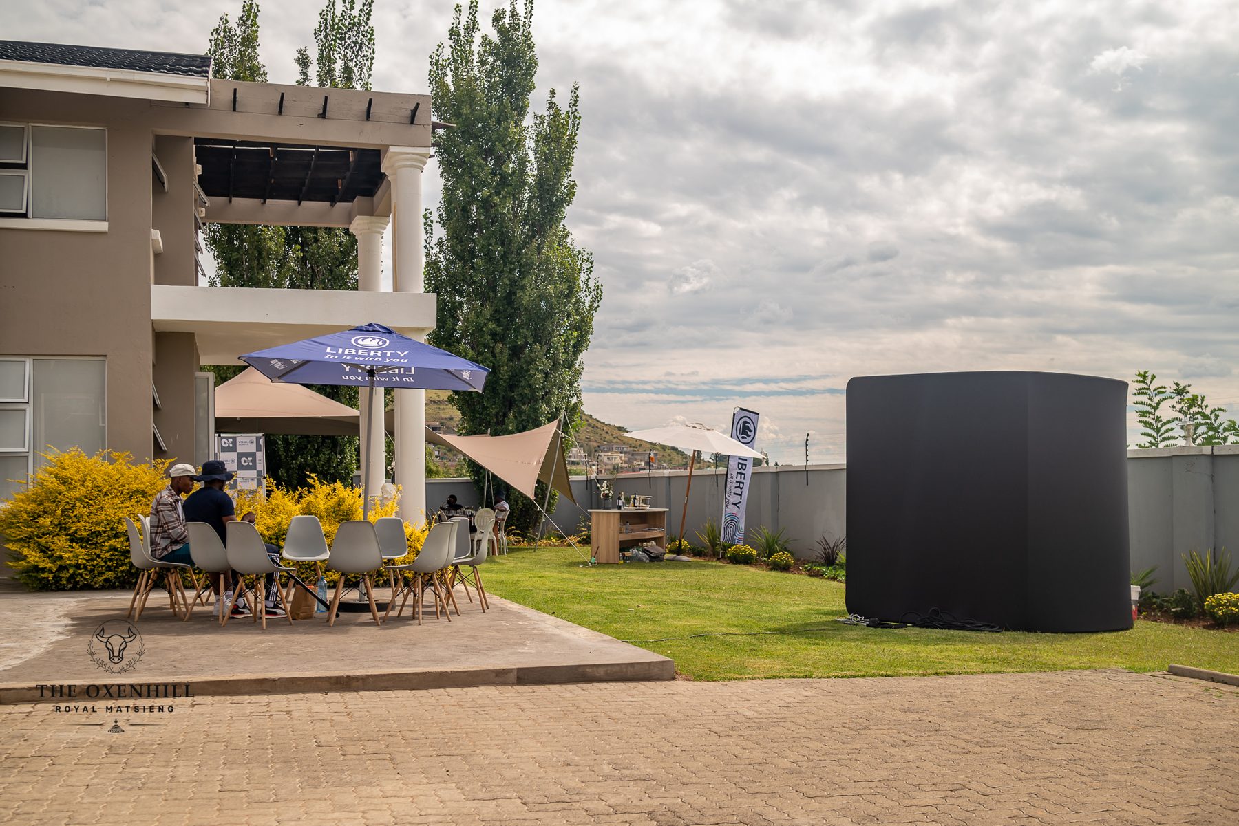 The Residence and private grounds in Fairview, Maseru